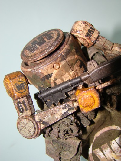 SF・ファンタジー・ホラー ThreeA WWRp 1/12 DROPCLOTH IRON PANDA Dropcloth Peaceday WWRp by Ashley Wood (one twelve) toy