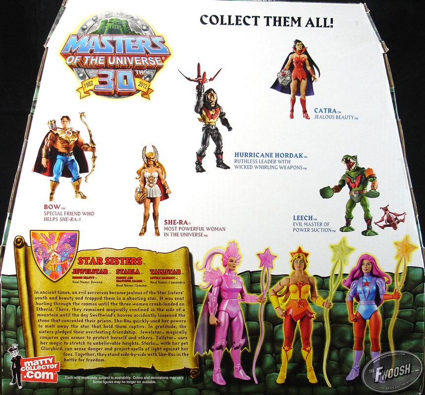 First Look Masters of the Universe Classics Star Sisters Fwoosh