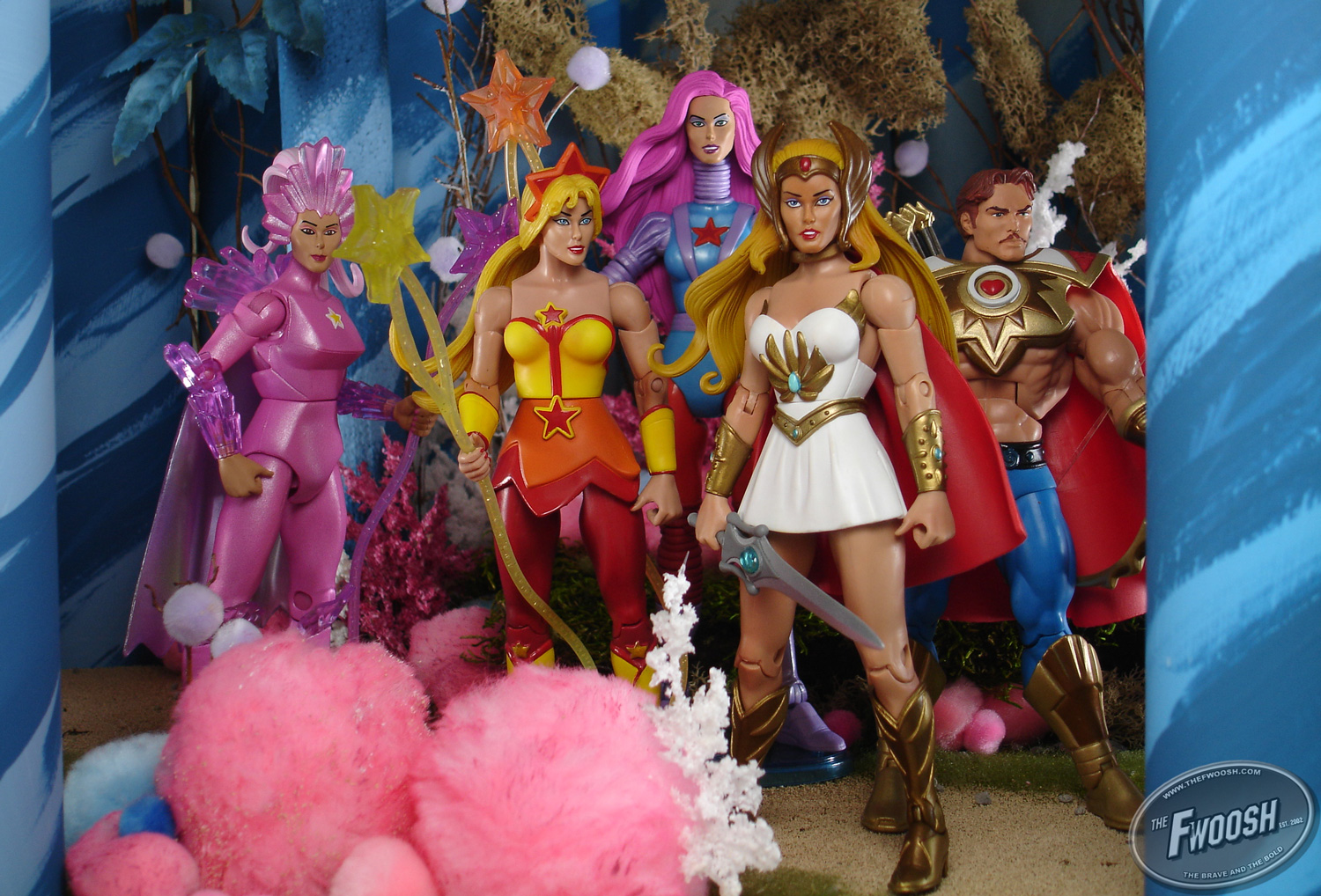 First Look Masters of the Universe Classics Star Sisters Fwoosh