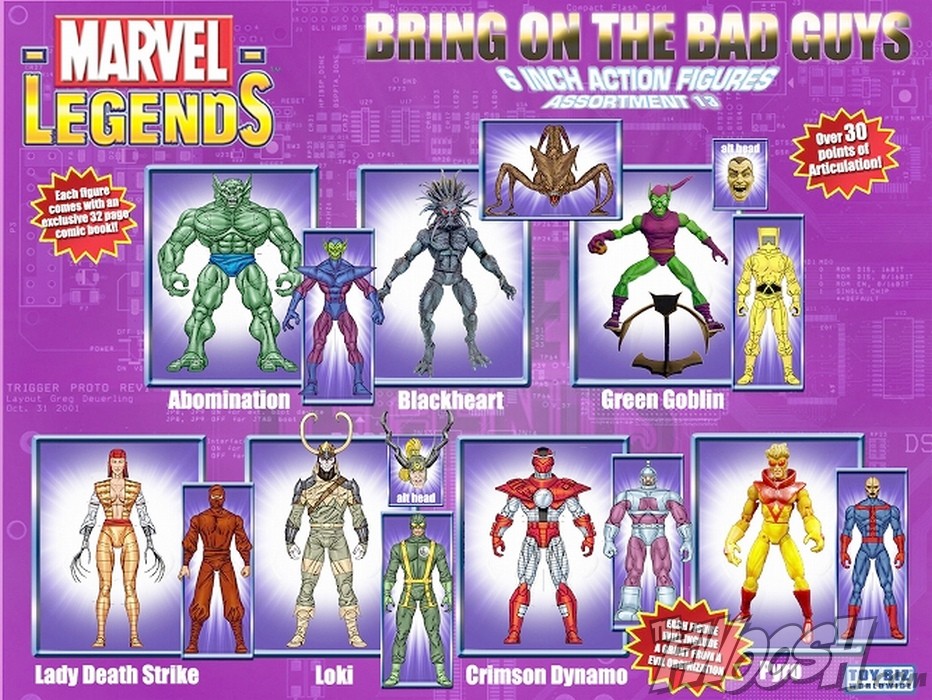 unreleased marvel legends