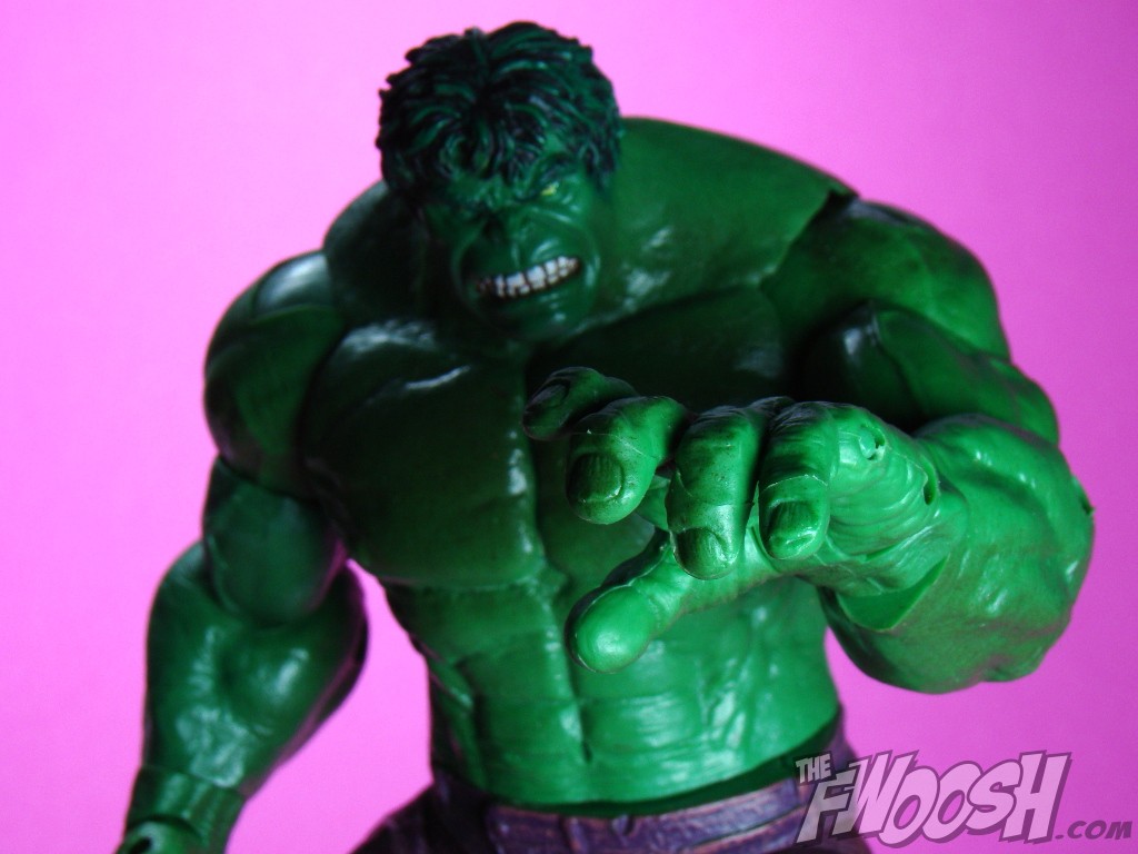 ML302 Hulk Face-Off open mouth Custom Cast head use with 6" Marvel Legends 