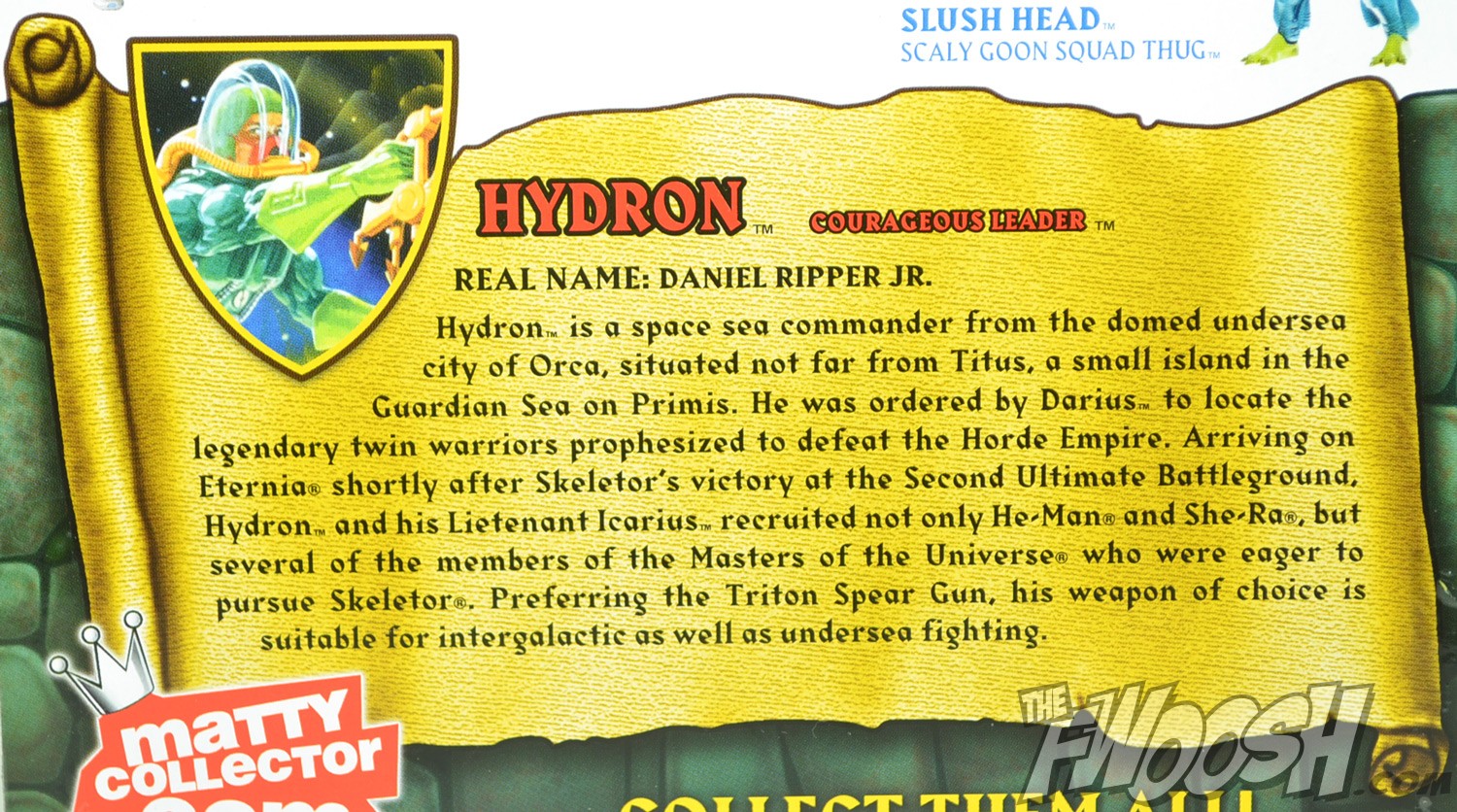 First Look – Masters of the Universe Classics Hydron