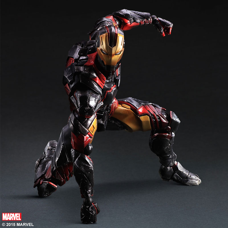 Iron Man Square Enix signe une figurine au look fantastique  Jeux Vidéo