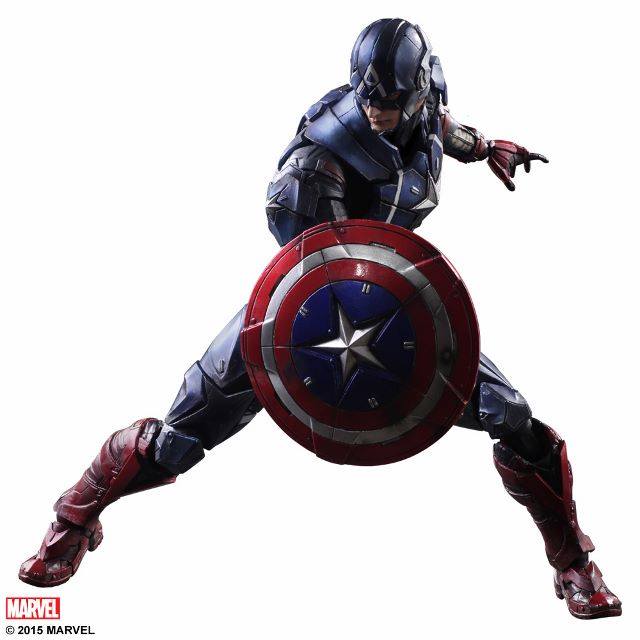 play arts kai captain america