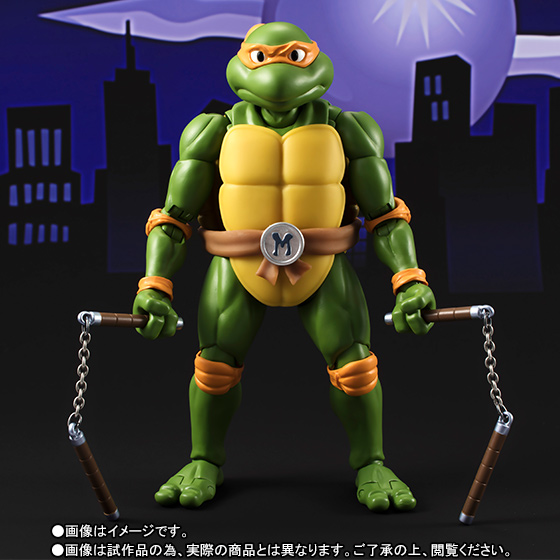 Bandai Tamashii Nation SH Figuarts Teenage Mutant Ninja Turtles Promo Michelangelo 2