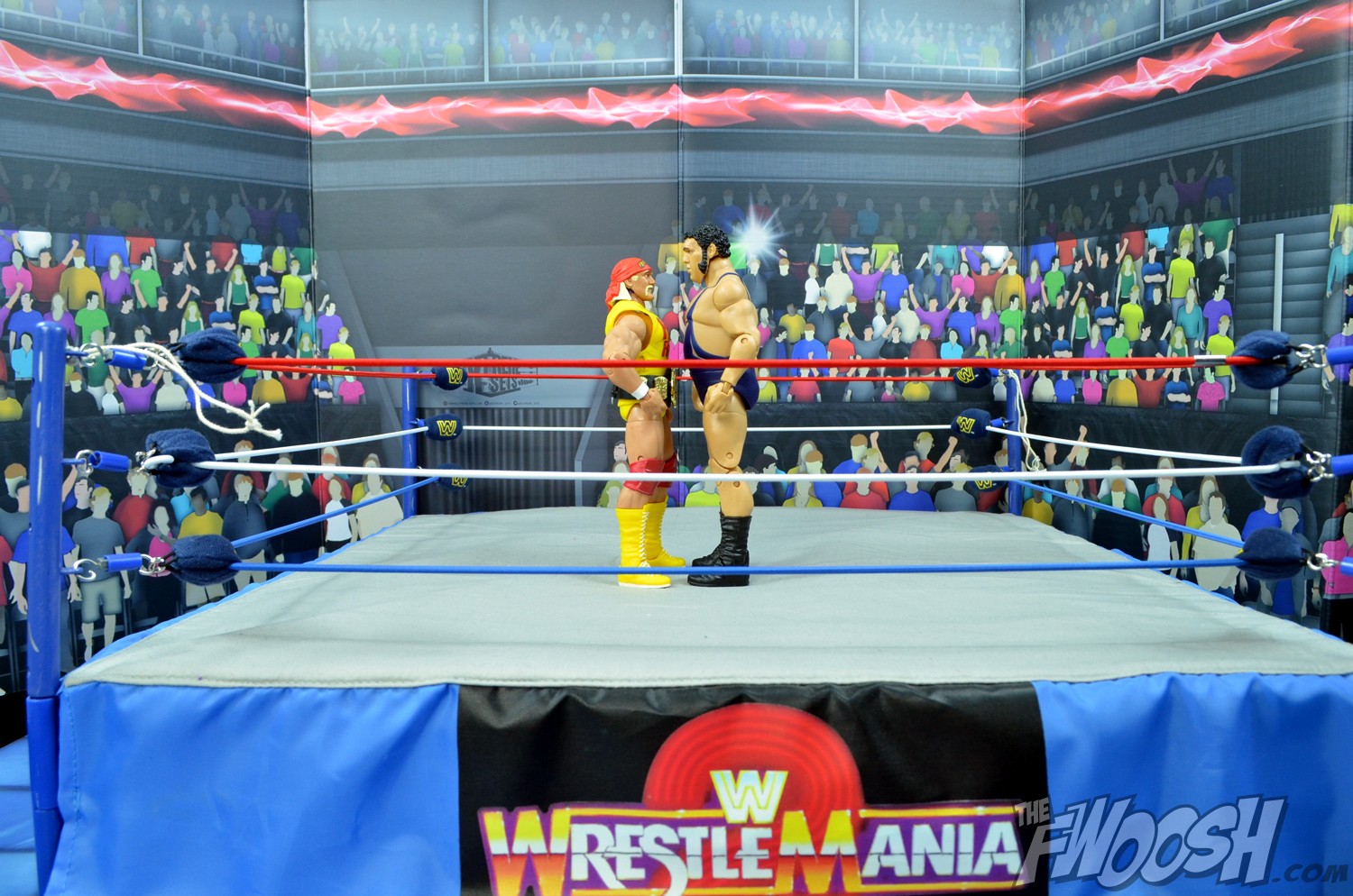 Extreme Sets Arena, Classic Backstage, and Ring Mats PopUps Fwoosh