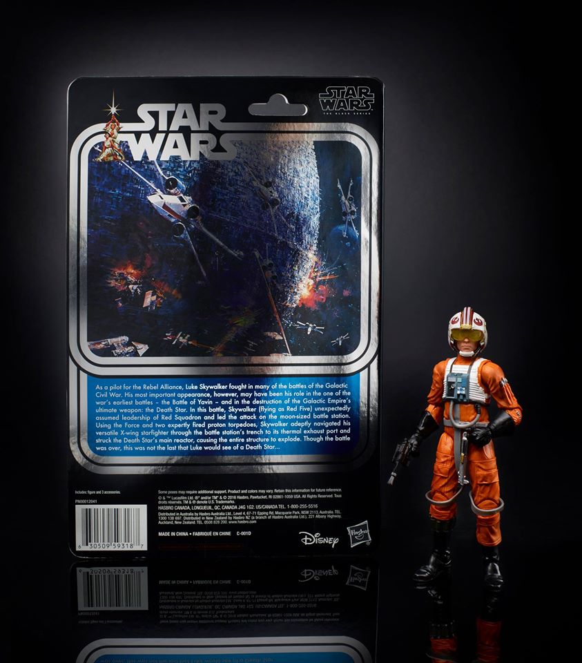 luke skywalker 40th anniversary black series
