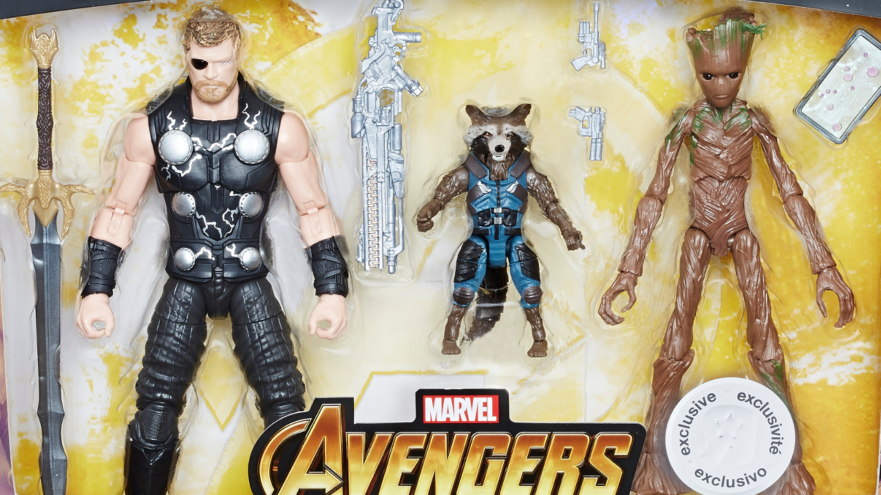 and Groot 6-Inch Rocket Raccoon Avengers Infinity War Marvel Legends Thor 