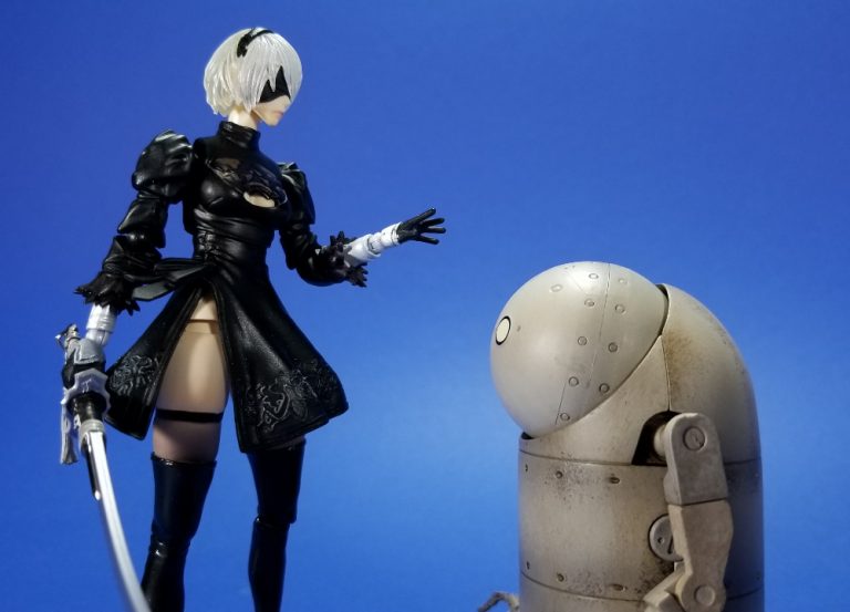 square enix nier automata 2b and machine bring arts square enix nier automata 2b and machine bring arts