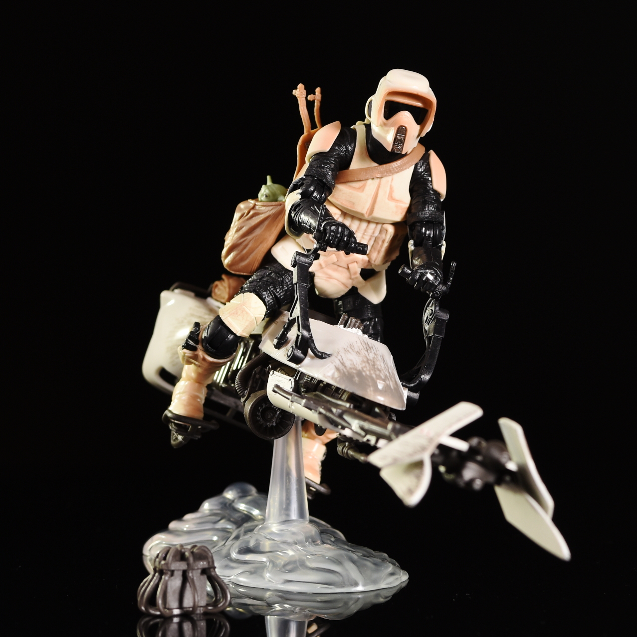 black series speeder bike the child