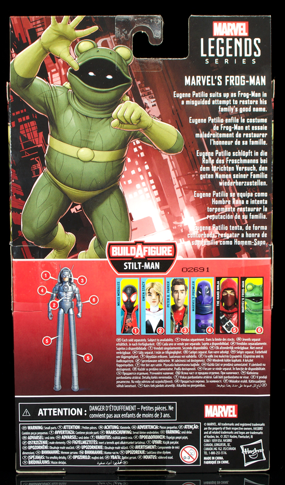 Hasbro Marvel Legends StiltMan Series FrogMan Review
