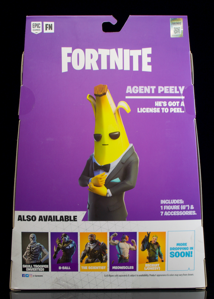 jazwares fortnite legendary series peely