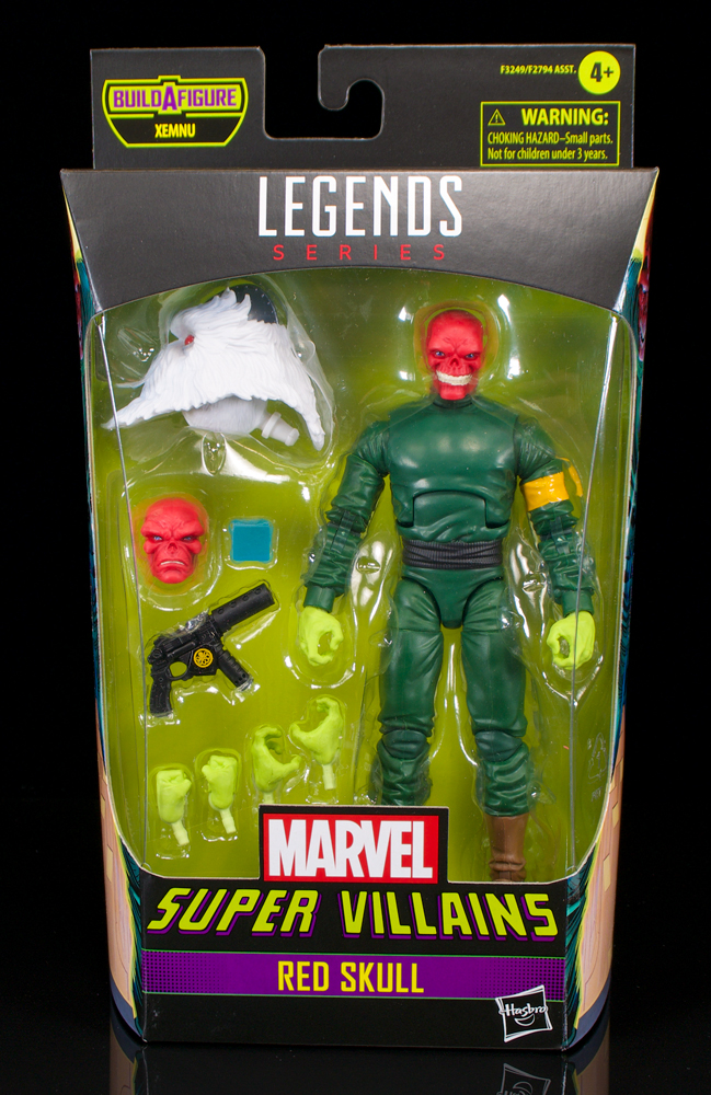 Hasbro Marvel Legends Xemnu Super Villains Series Red