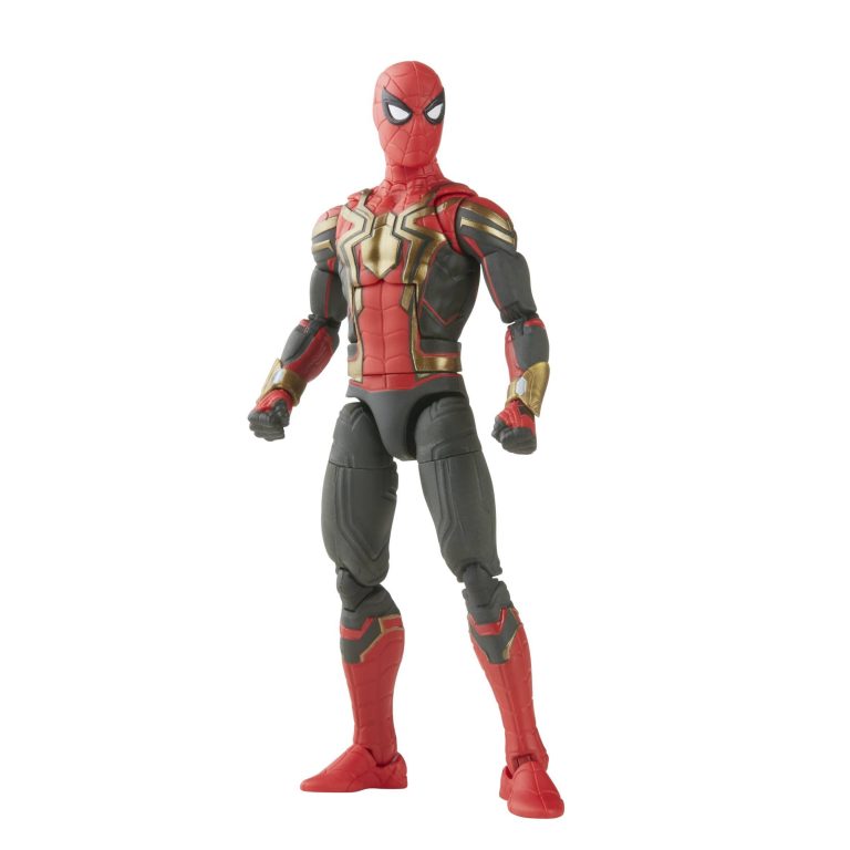 marvel legends integrated suit spiderman