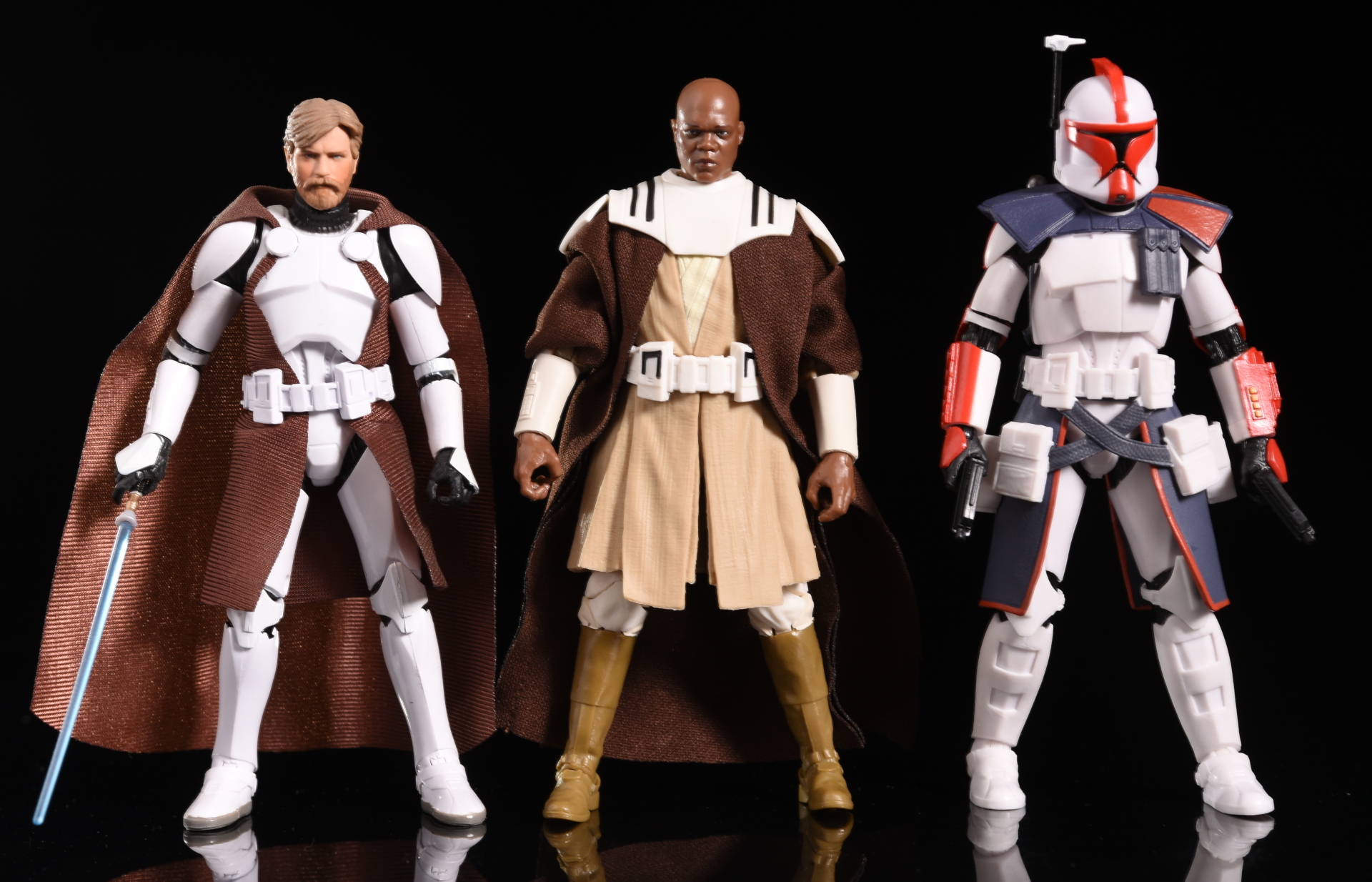 Hasbro Star Wars Black Series 40th Anniverary Clone Wars Mace Windu Review