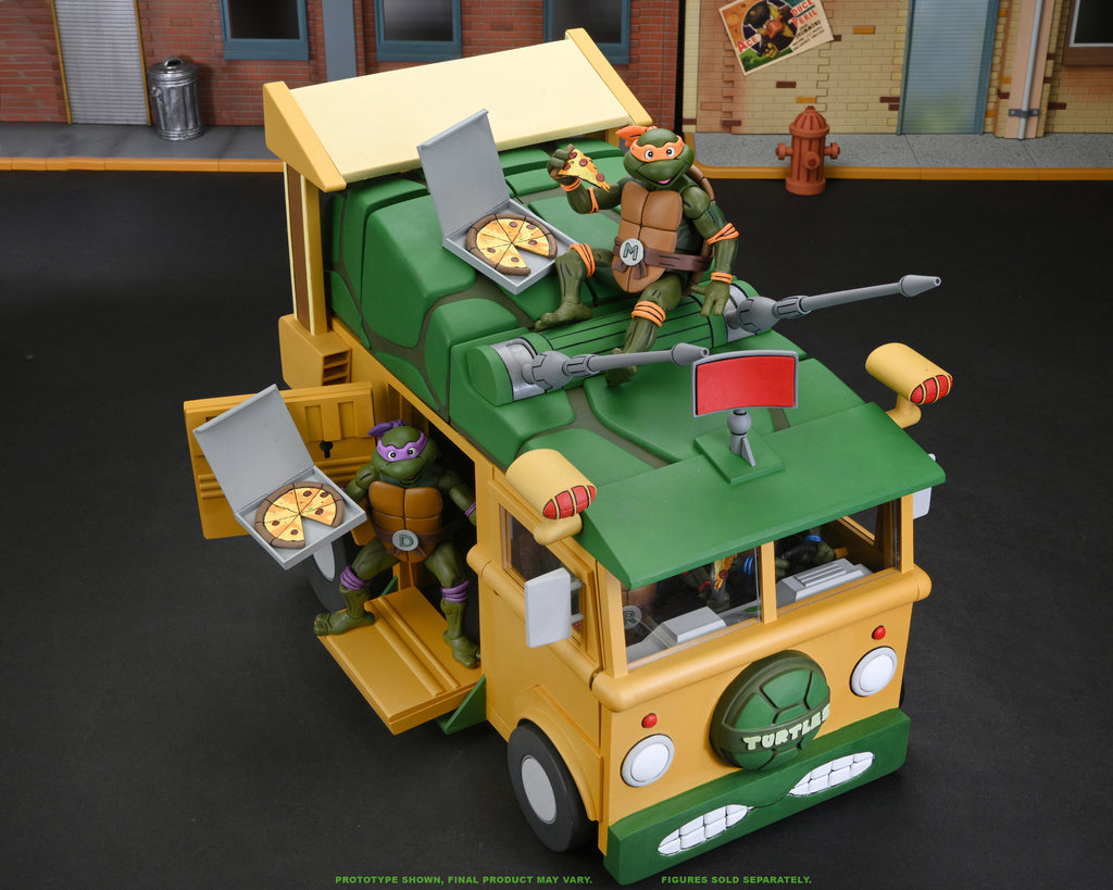 NECA Teenage Mutant Ninja Turtles Turtle Van Now Available For PreOrder