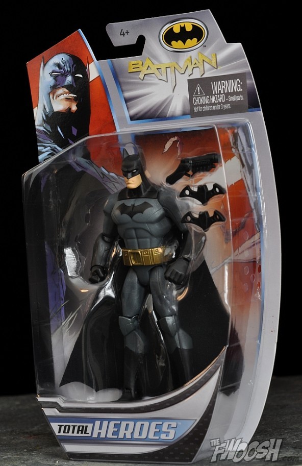 Figurine DC Total Heroes – Detective Batman Par Mattel – Neuve Sous Blister
