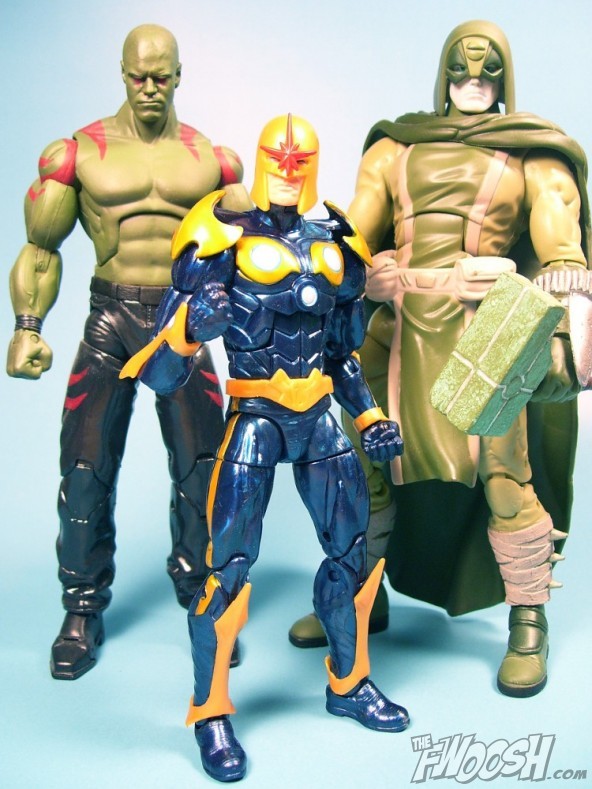 Guardians of the Galaxy Marvel Legends Nova Prime Group