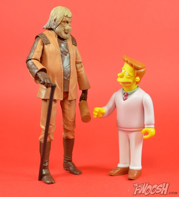 NECA Classic of the Apes Dr. Zaius, Cornelius, and Gorilla Soldier