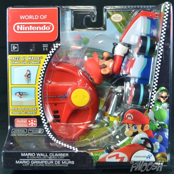 Jakks Pacific World of Nintendo Super Mario Bros Mario and Luigi Wall