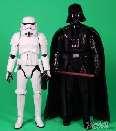 Bandai Star Wars Stormtrooper Model Kit Vader Comparison