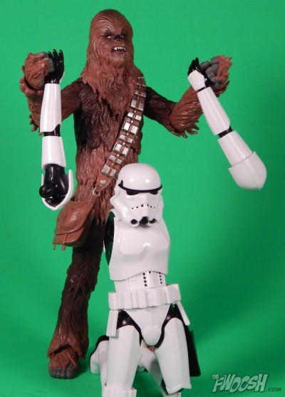 Bandai Star Wars Stormtrooper Model Kit Wookiee Win