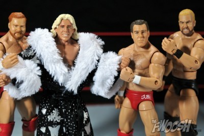 Four Horsemen figure review - Arn, Flair, Tully and Windham