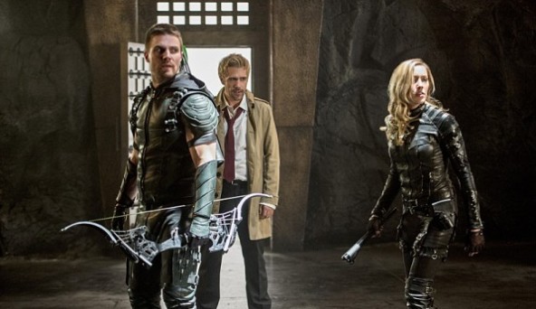 Arrow - Haunted -Green Arrow, Constantine and Laurel