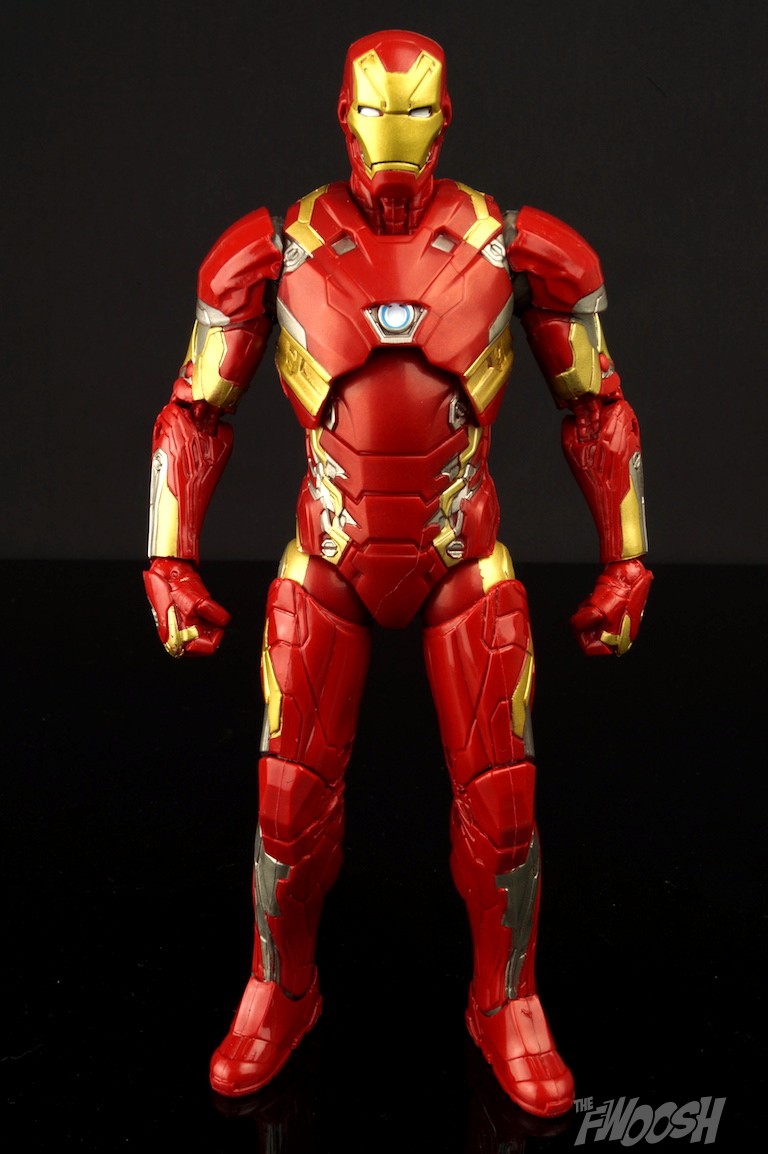 Marvel Legends Civil War Gold-Black Ironman Armor 6" Loose Action Figure 