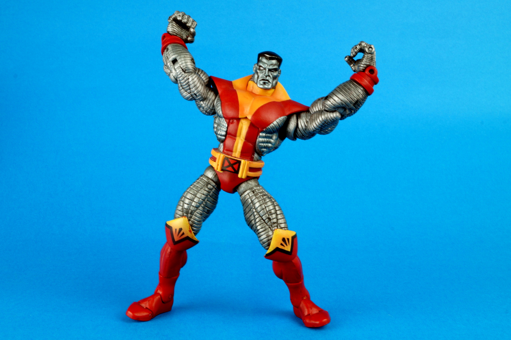 Details about   Marvel Legends Series 5 Colossus Sentinel Display Stand Base By ToyBiz 2004 