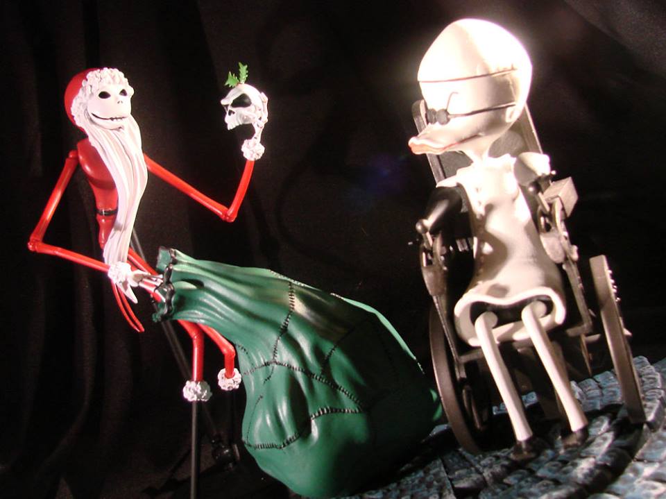 Diamond Nightmare Before Christmas SELECT SERIE 2 Babbo Jack Skeleton MOC 