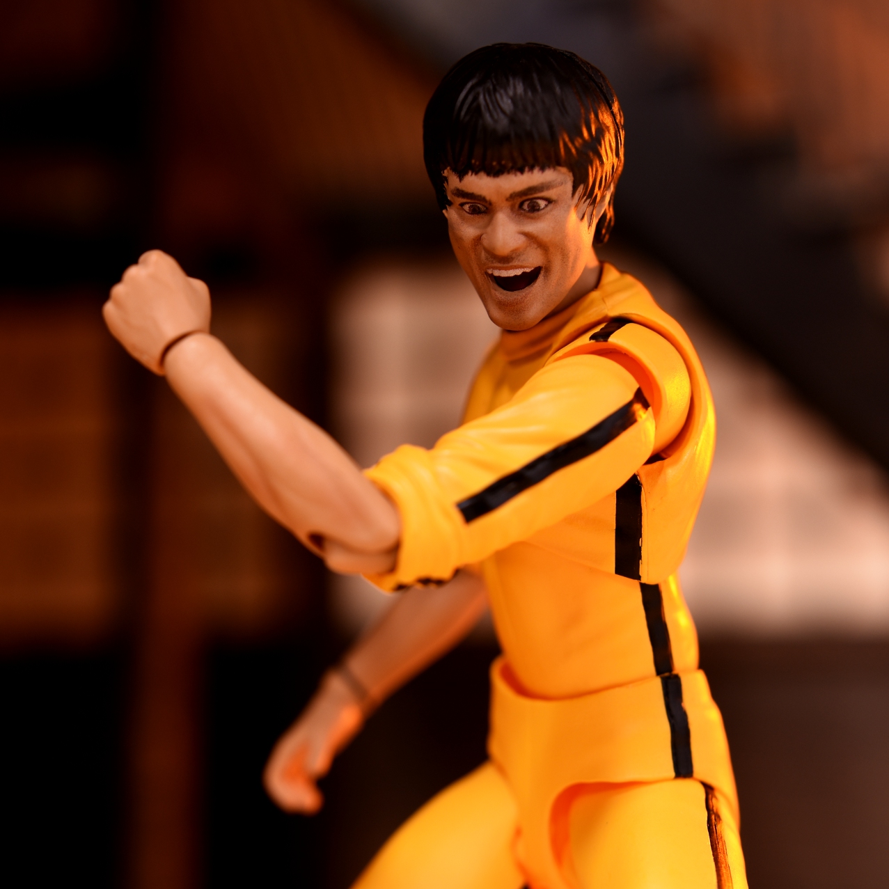 Figurine SH Figuarts Bruce Lee, Bandai Japan, Classics Suit, Neuve