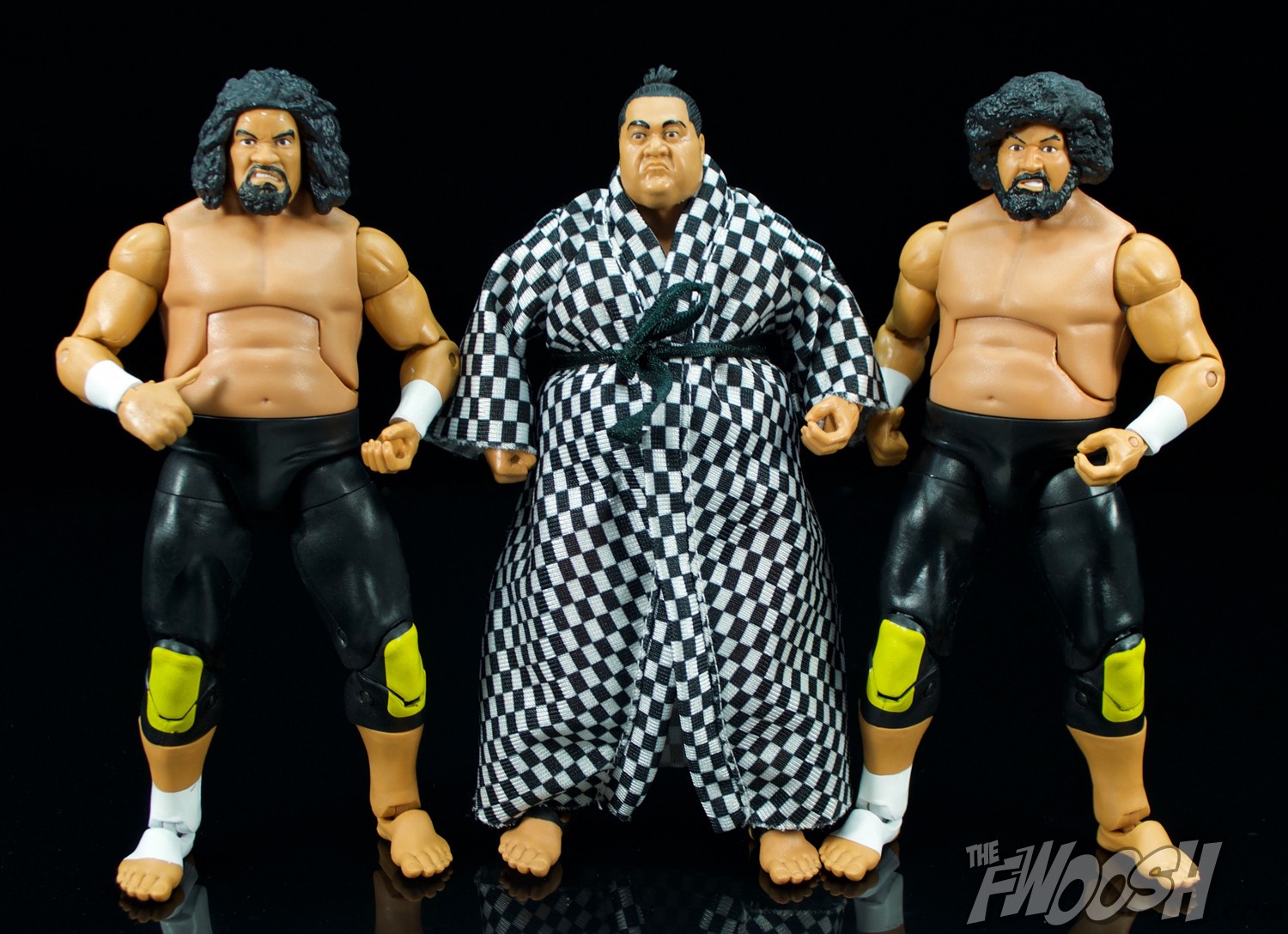 WWE Wild Samoans Elite Hall of Fame Figure 2 Pack figurine Autorité Sika Anoai Hof Exclusive 