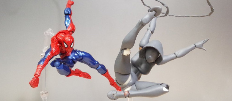 Kaiyodo Revoltech Amazing Yamaguchi Spider-Gwen Action Figure Toy