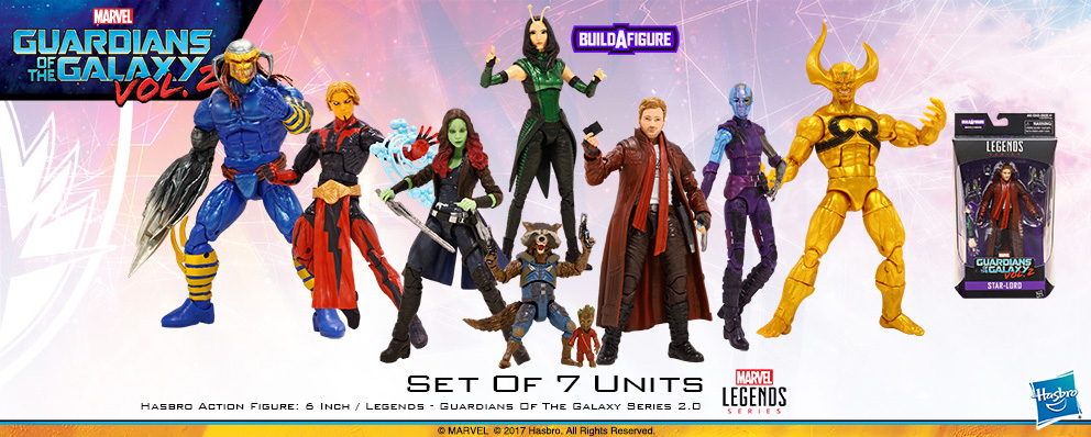 Marvel Guardians of the Galaxy Legends Series STAR-LORD 6 Action Figure