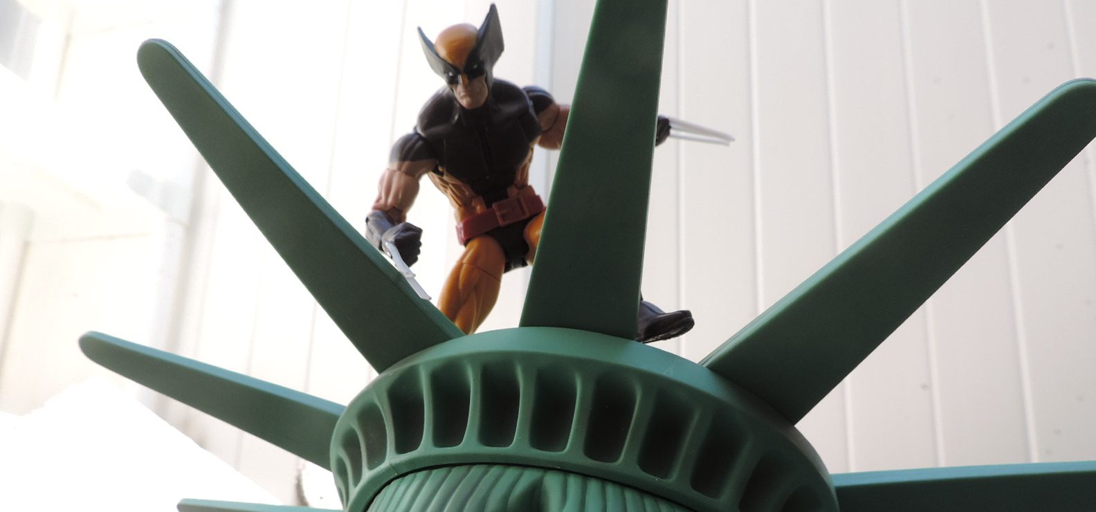 4th of July Retro Review XMen Lady Liberty Playset