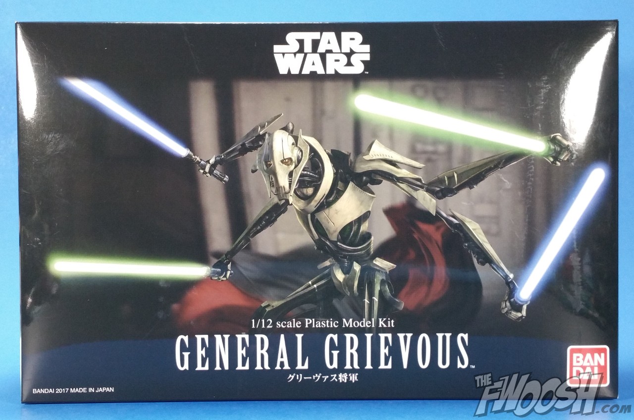 Bandai Star Wars General Grievous 1/12 Scale Model Kit for sale online 