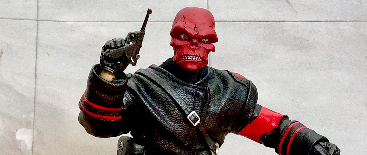 mezco one 12 red skull