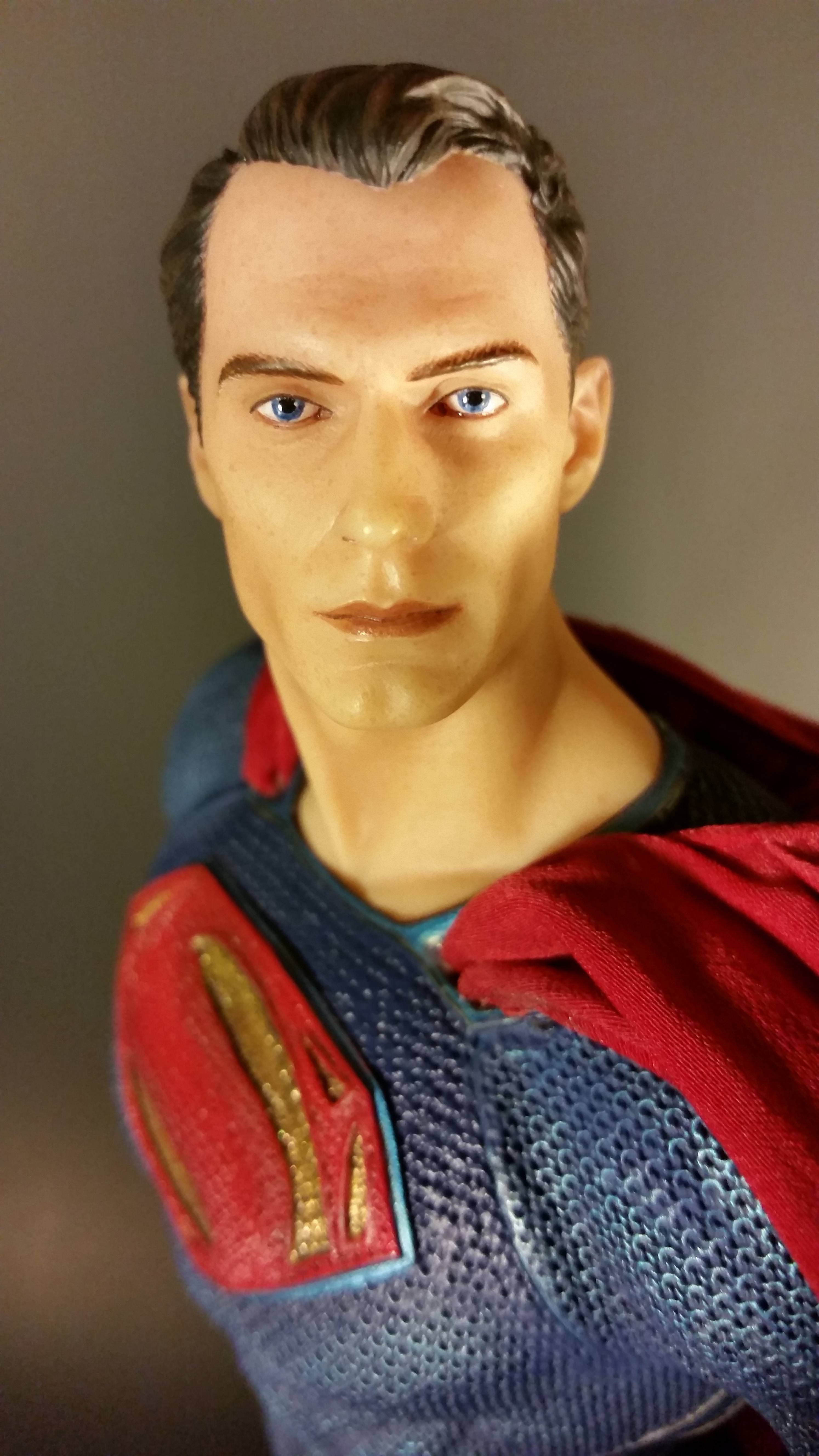 dc collectibles justice league movie superman statue