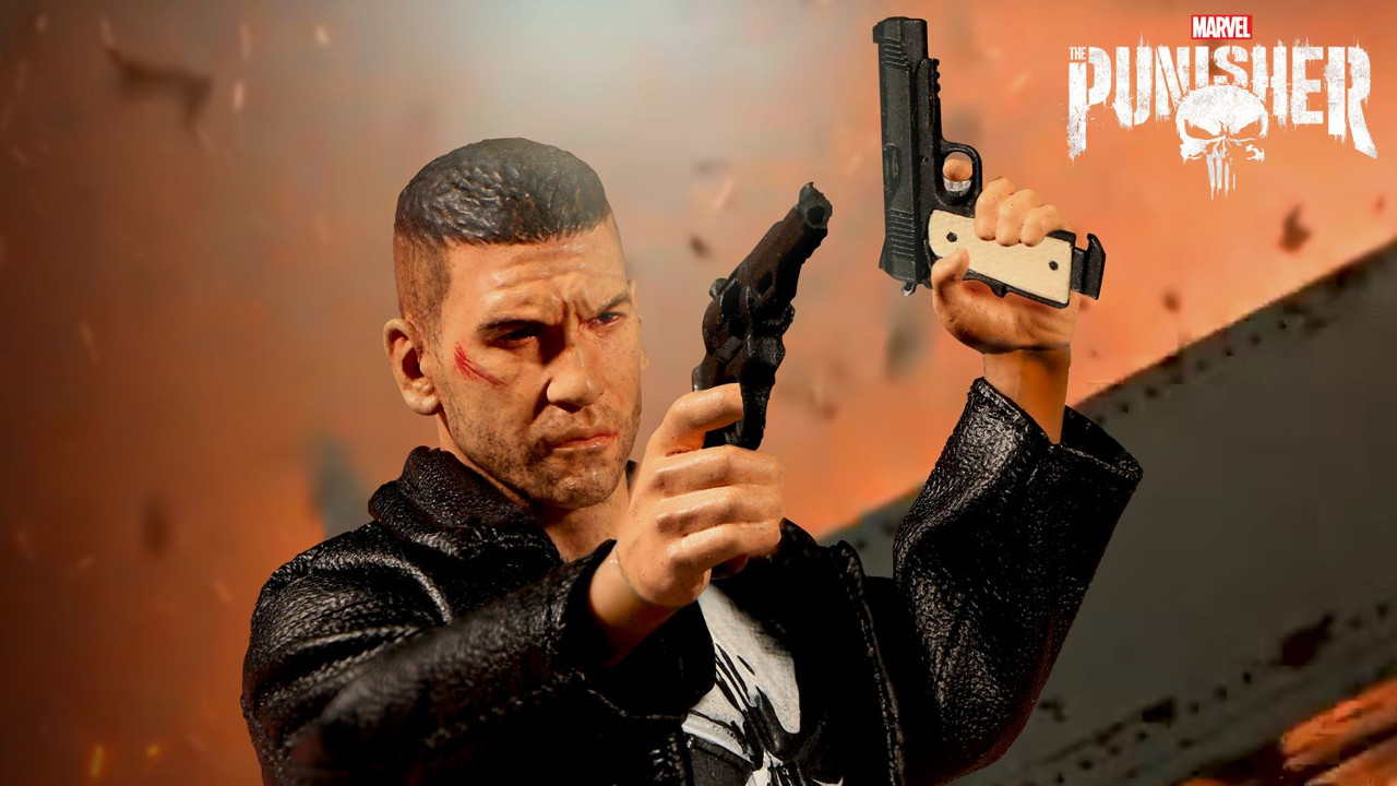 Mezco One:12 Collective Netflix Punisher Promotional Images and