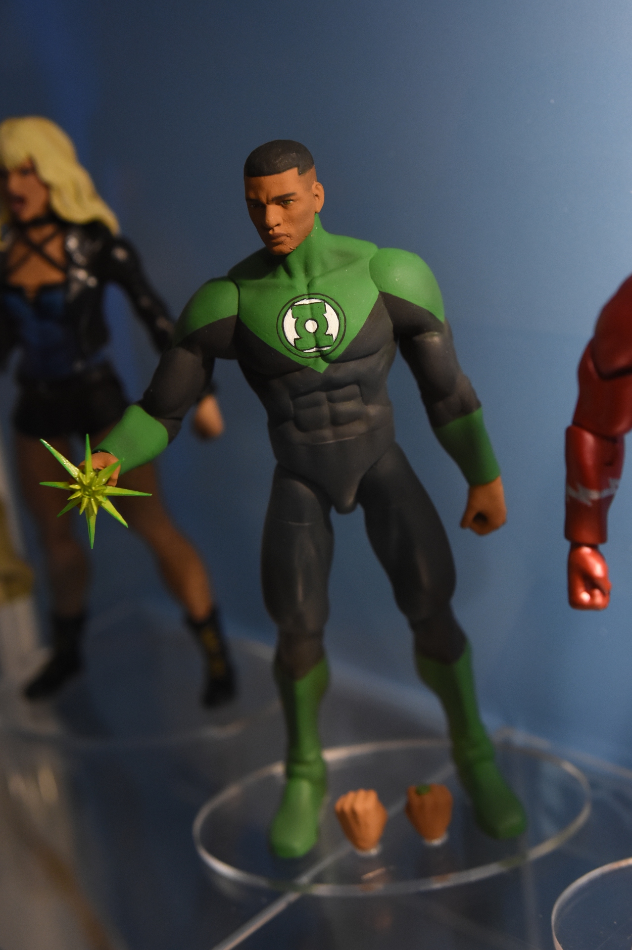 DC Comics 7" Action Figure-Hawkgirl Green Lantern Martian Manhunter Nightwing WW 