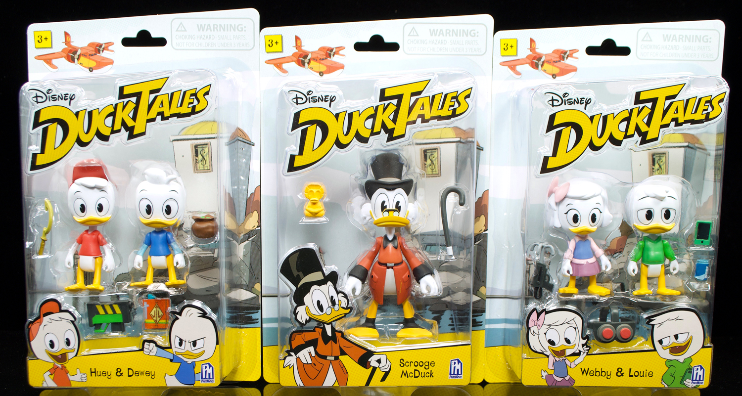 Phat Mojo Huey & Dewey Duck Tales Action Figure Disney 