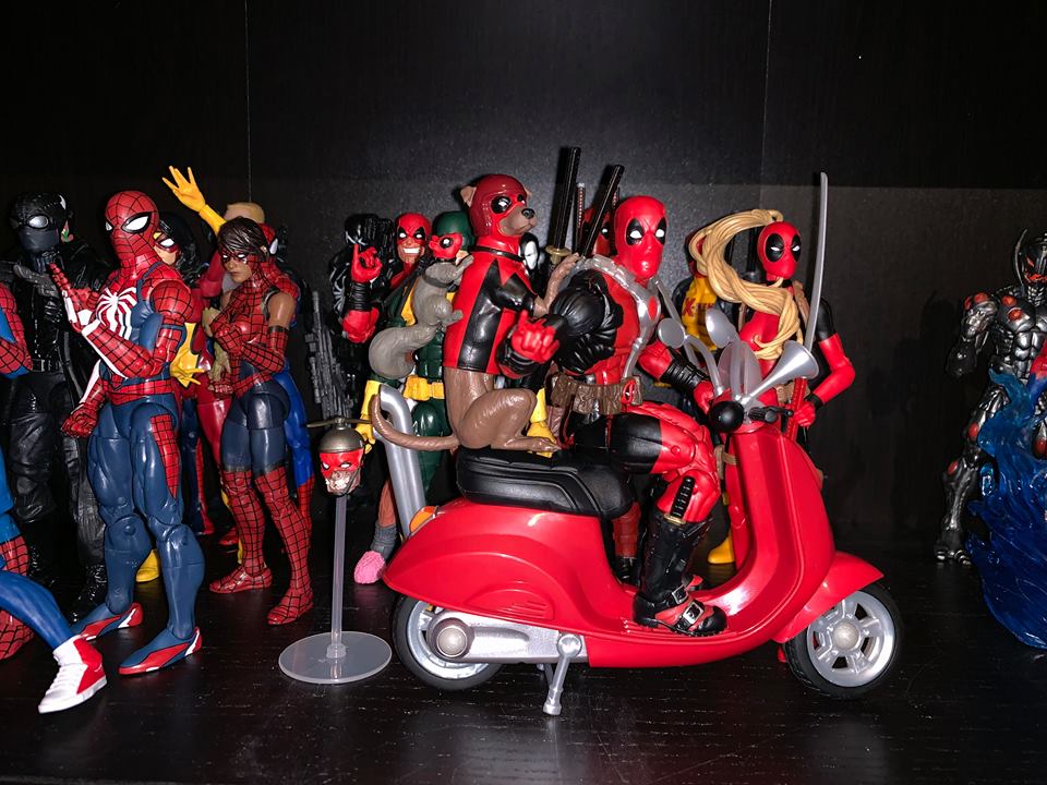 Marvel Legends Loose Hydra Bob head From Deadpool Corps Scooter Set 