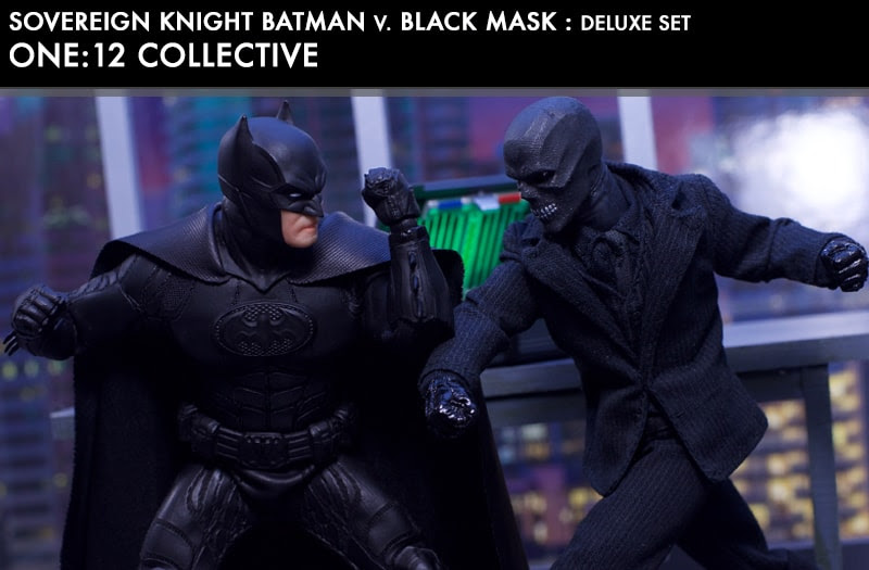 Mezco Toyz One:12 Collective Sovereign Knight Batman vs Black Mask Tease!