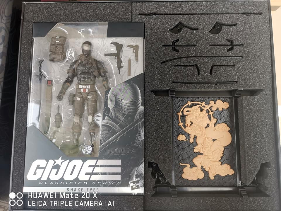 Hasbro G.I.JOE - Snake eyes - Classified Series | Figurine Collector