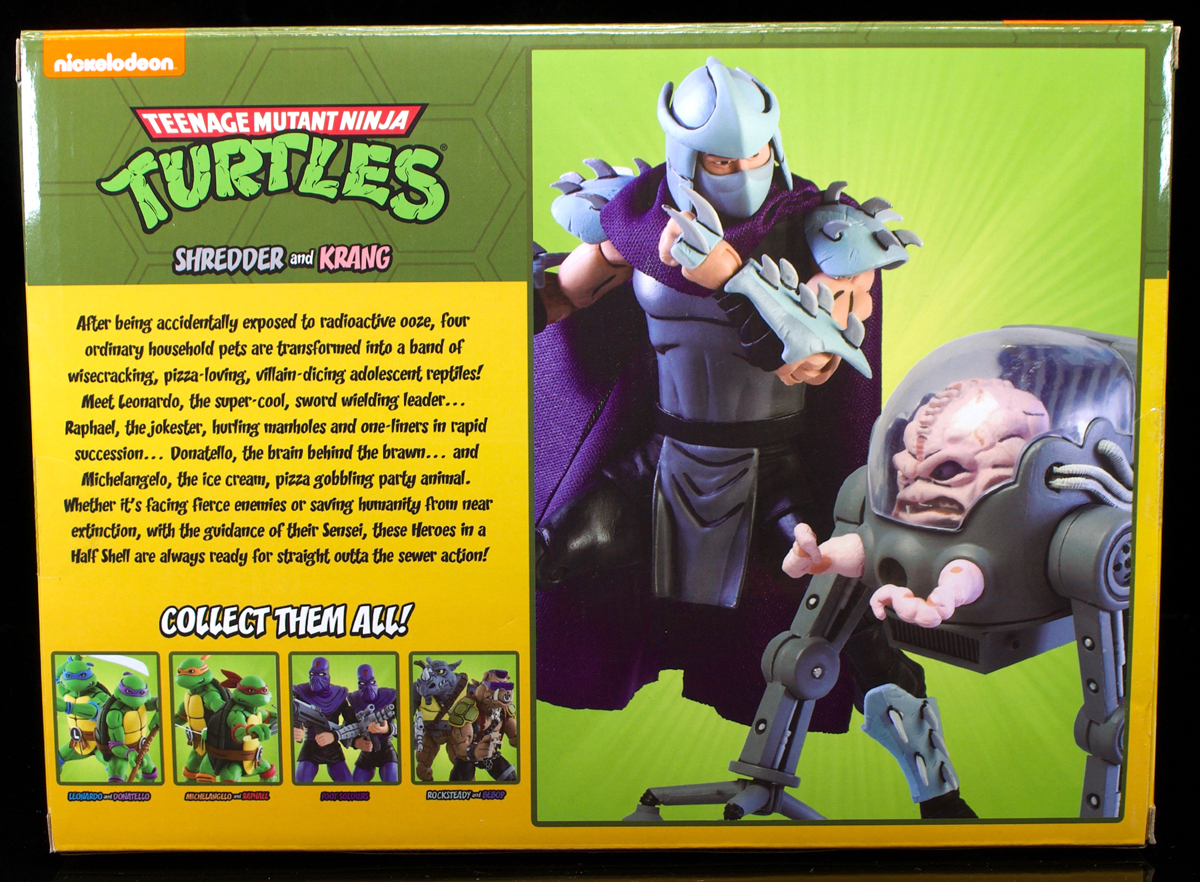 NECA TMNT Shredder and Krang Pack Review
