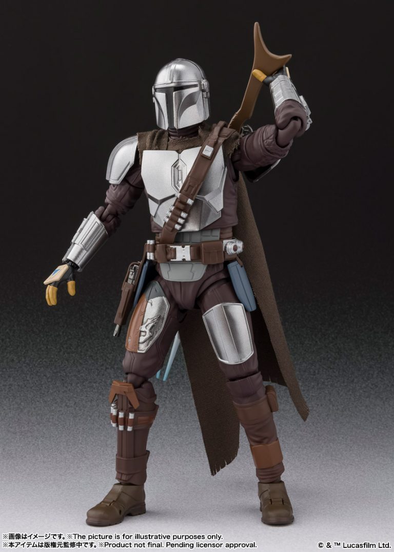 Bandai: More S.H. Figuarts Star Wars Mandalorian in Beskar and The ...