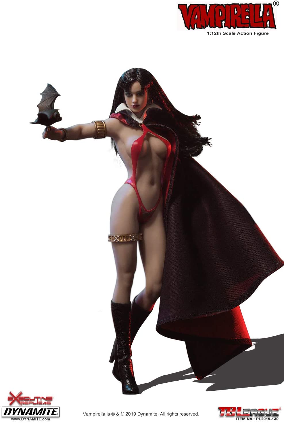 TBLeague: Vampirella 1/12 Scale Figure Promo Images and Pre-Order