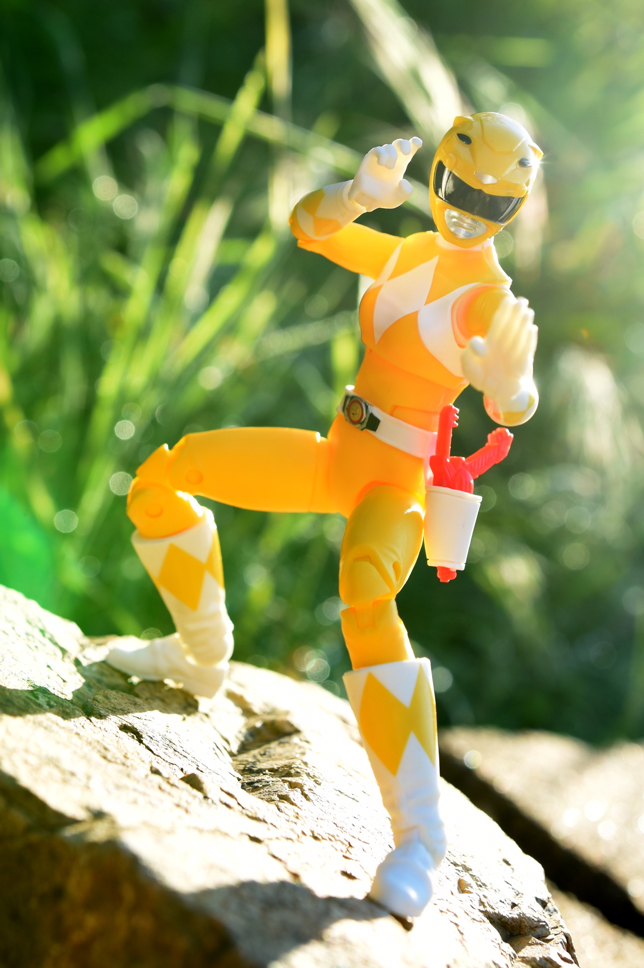 Hasbro: Power Rangers Lightning Collection Mighty Morphin Yellow Ranger ...