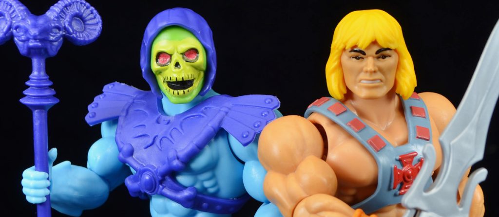Mattel SDCC 2013 Skeletor VS He-man Masters of The Universe Mini Super7 for sale online 